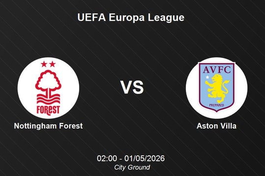 Nhận định Nottingham Forest vs Aston Villa - UEFA Europa League