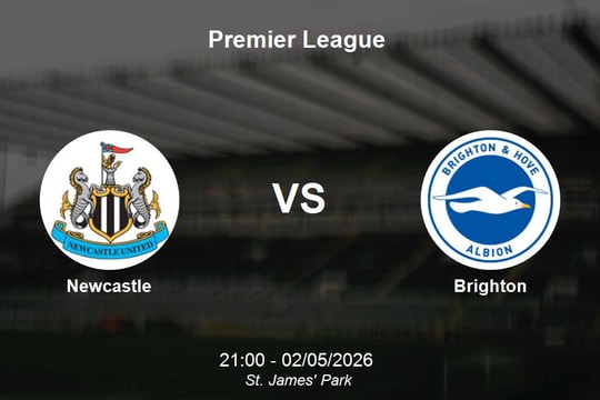 Nhận định Newcastle vs Brighton - Premier League: Thử thách tại St. James' Park