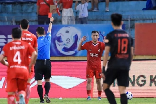 Thể Công Viettel 1-1 Ninh Bình: Thẻ đỏ tai hại và dấu chấm hết cho hy vọng vô địch