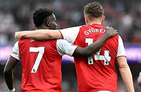 Arsenal đè bẹp Fulham 3-0: Bukayo Saka và Viktor Gyokeres rực sáng tại Emirates