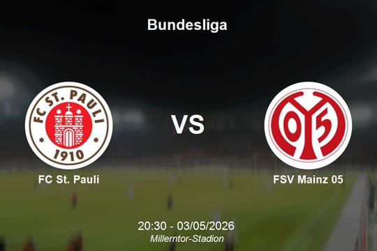 Nhận định FC St. Pauli vs FSV Mainz 05 - Bundesliga
