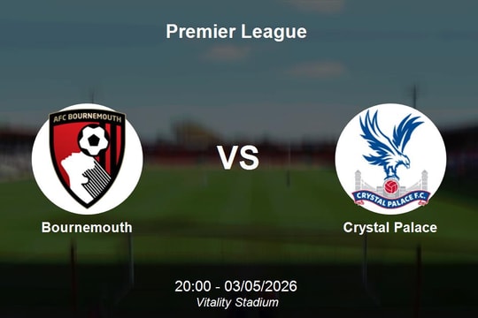 Nhận định Bournemouth vs Crystal Palace - Vòng 35 Premier League