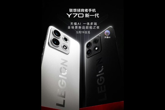 Lenovo Legion Y70: Smartphone gaming trở lại với pin 8000 mAh và chip Snapdragon 8 Gen 5