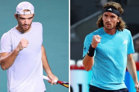 Rome Open 2026: Tsitsipas đại chiến Machac và màn tái xuất của Berrettini trên sân nhà