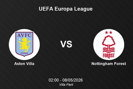 Nhận định Aston Villa vs Nottingham Forest - UEFA Europa League