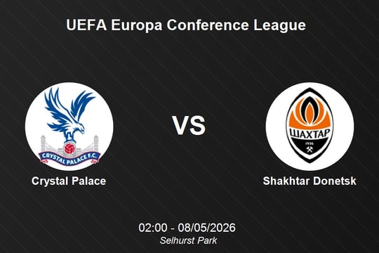 Nhận định Crystal Palace vs Shakhtar Donetsk - UEFA Europa Conference League