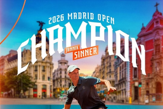 Jannik Sinner lập kỷ lục 5 lần liên tiếp vô địch Masters 1000: Sự hủy diệt mới của quần vợt