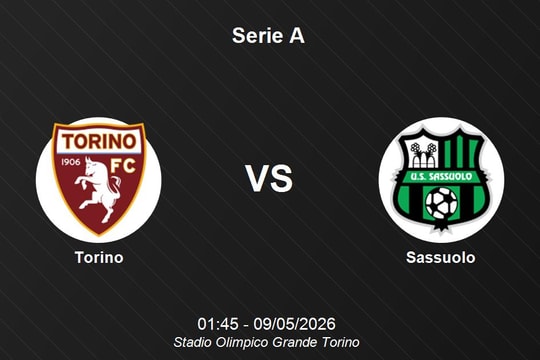 Nhận định Torino vs Sassuolo - Serie A: Thử thách cho hàng công tại Turin