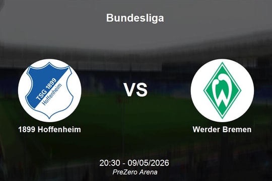 Nhận định 1899 Hoffenheim vs Werder Bremen - Bundesliga