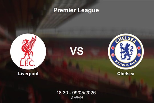 Nhận định Liverpool vs Chelsea - Premier League: Cơ hội cho The Kop tại Anfield