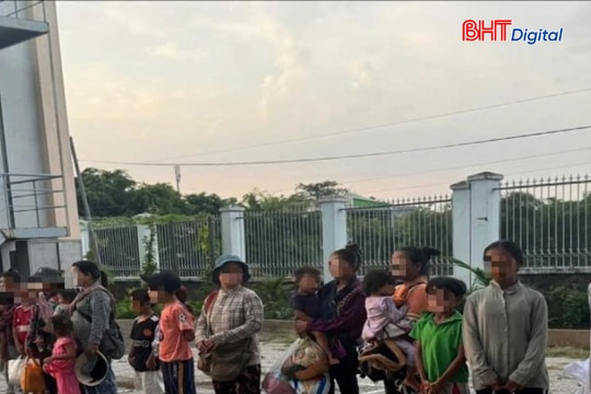 Phát hiện 22 người nhập cảnh trái phép để hành nghề ăn xin