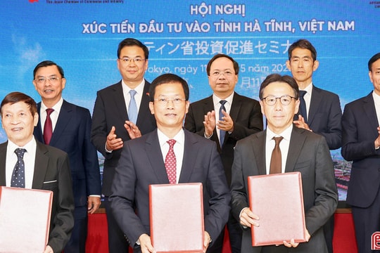 Thành công của hội nghị xúc tiến đầu tư vào Hà Tĩnh tại Nhật Bản mở ra nhiều cơ hội phát triển mới