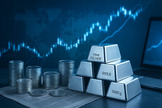 Giá bạc hôm nay 11/5/2026: USD suy yếu đẩy giá đi lên