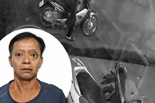 Liều lĩnh trộm xe máy ngay trước trụ sở công an