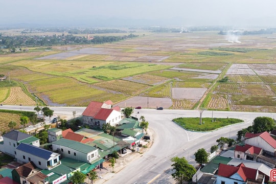 Toàn cảnh khu vực đầu tư cụm công nghiệp hơn 267 tỷ đồng ở Hà Tĩnh