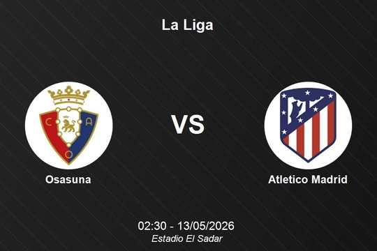 Nhận định Osasuna vs Atletico Madrid - Thử thách bản lĩnh top 4 tại pháo đài El Sadar