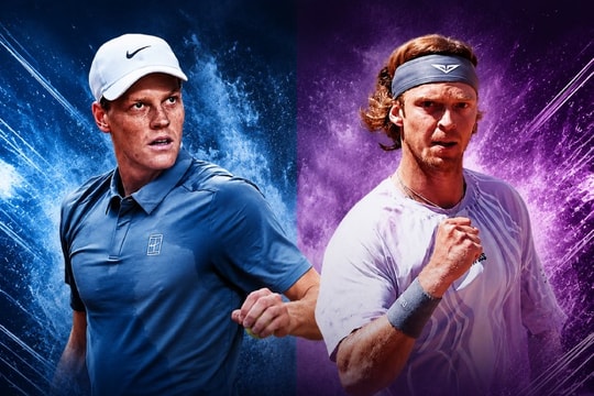 Sinner áp sát kỷ lục của Djokovic, Medvedev đối đầu hiện tượng tại tứ kết Rome Open