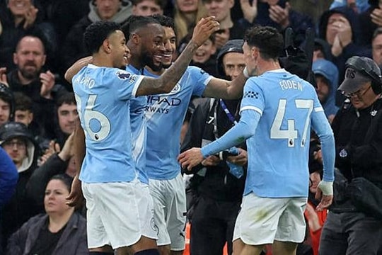 Manchester City thắng Crystal Palace 3-0: Phil Foden tỏa sáng, áp sát ngôi đầu