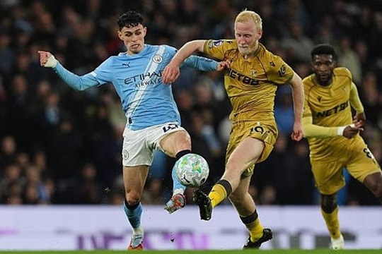Manchester City đè bẹp Crystal Palace 3-0: Khi Phil Foden là linh hồn lối chơi