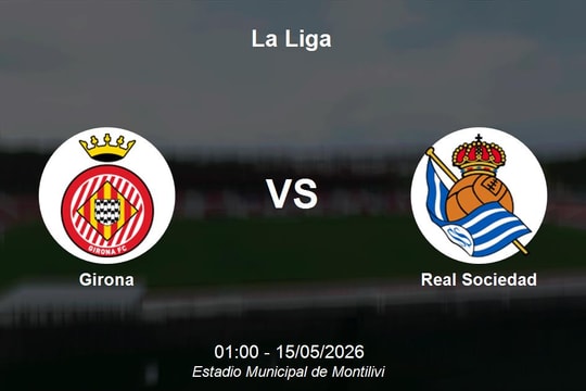 Nhận định Girona vs Real Sociedad - Quyết đấu tại Estadio Municipal de Montilivi