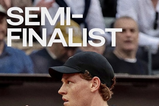 Sinner hạ Rublev tại Rome Masters, phá kỷ lục 15 năm của Djokovic