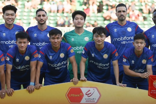 V-League 2025/26: PVF-CAND quyết đấu Hà Nội FC trong nỗ lực thoát khỏi đáy bảng