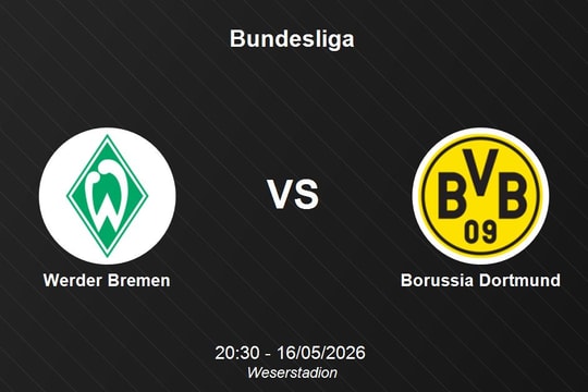 Nhận định Werder Bremen vs Borussia Dortmund - Bundesliga ngày 16/5