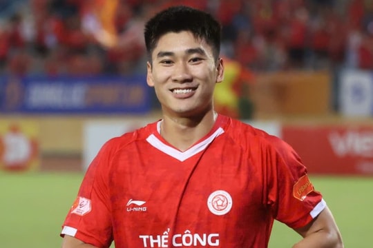 Thể Công Viettel hạ gục Nam Định 2-0: Siêu phẩm của Nhâm Mạnh Dũng đánh bại đội bóng thành Nam