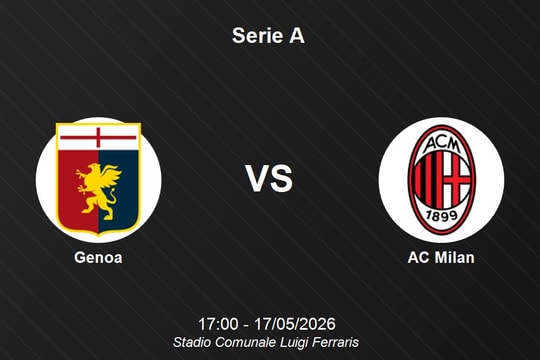 Nhận định Genoa vs AC Milan - Serie A: Thử thách lớn tại Luigi Ferraris