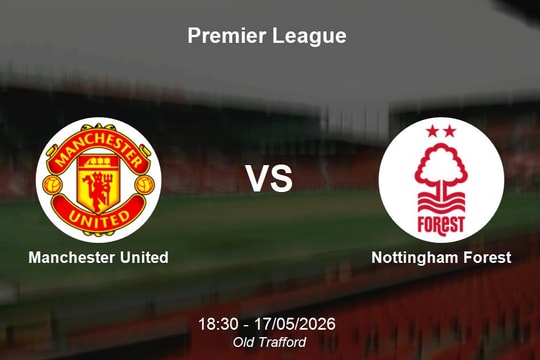 Nhận định Manchester United vs Nottingham Forest - Premier League: Thử thách tại Old Trafford