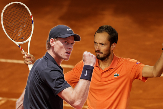 Jannik Sinner lập kỷ lục 72 tuần giữ số 1 thế giới, Medvedev và Ruud bứt phá mạnh mẽ