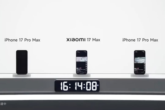 Xiaomi 17 Max lộ diện pin 8.000 mAh: Thời lượng phát video liên tục lên đến 33 giờ