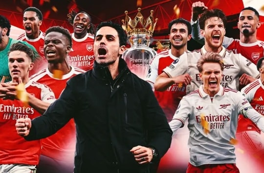 Arsenal vô địch Ngoại hạng Anh 2025/26: Quả ngọt từ sự kiên trì của Mikel Arteta