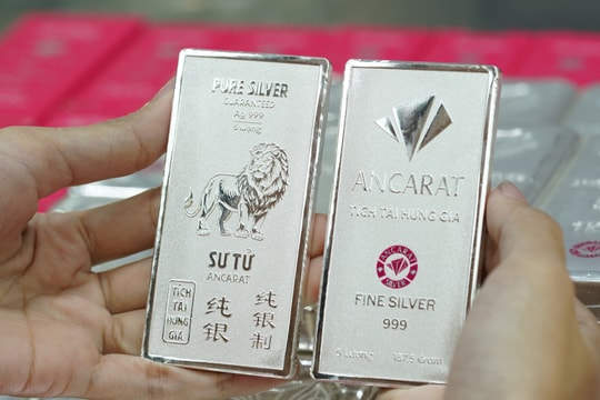 Giá bạc hôm nay 20/5/2026: Giá bạc thế giới hồi phục nhẹ