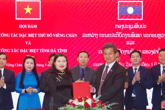 Hà Tĩnh - Viêng Chăn phối hợp tìm kiếm, quy tập hài cốt liệt sỹ