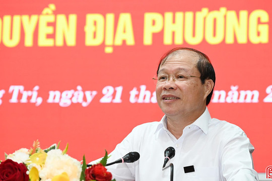 Phường Sông Trí sơ kết 1 năm thực hiện chính quyền địa phương 2 cấp