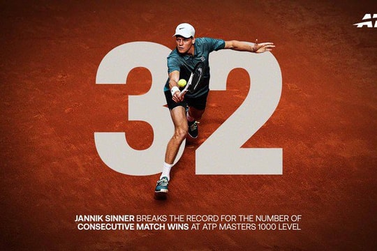 Jannik Sinner vô địch Rome Masters 2026: Kỷ nguyên Big 1 chính thức bắt đầu