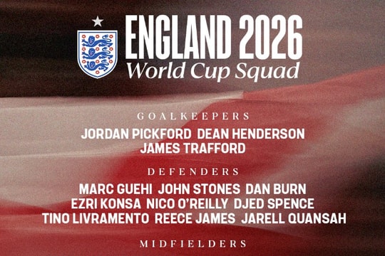 Thomas Tuchel gây sốc: Loại Foden, Palmer và Maguire khỏi danh sách tuyển Anh dự World Cup 2026