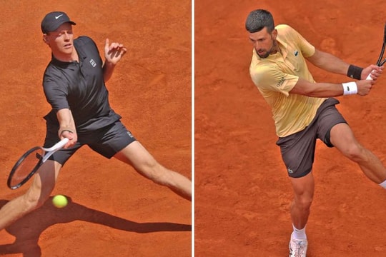 Bốc thăm Roland Garros 2026: Djokovic rơi vào nhánh tử thần, Sinner thênh thang tiến bước