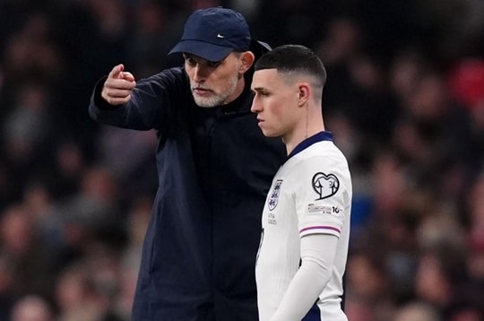 Thomas Tuchel và cuộc thanh lọc tại tuyển Anh: Vì sao Phil Foden và Cole Palmer bị gạch tên?