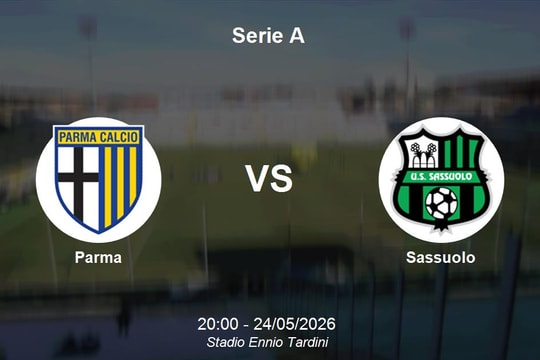 Nhận định Parma vs Sassuolo - Serie A: Thử thách cho hàng công chủ nhà