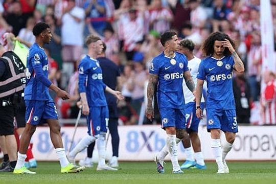 Chelsea chính thức vắng bóng tại châu Âu sau thất bại 1-2 bạc nhược trước Sunderland