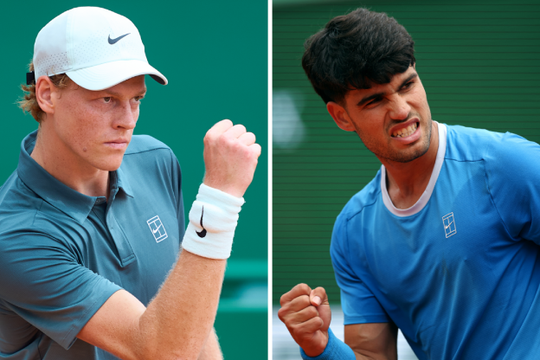 Novak Djokovic đối mặt nguy cơ văng khỏi top 4 ATP, Sinner và Alcaraz thống trị tuyệt đối