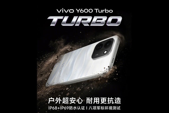 vivo Y600 Turbo ra mắt: Pin 9.000 mAh và chuẩn kháng nước IP69 cao cấp