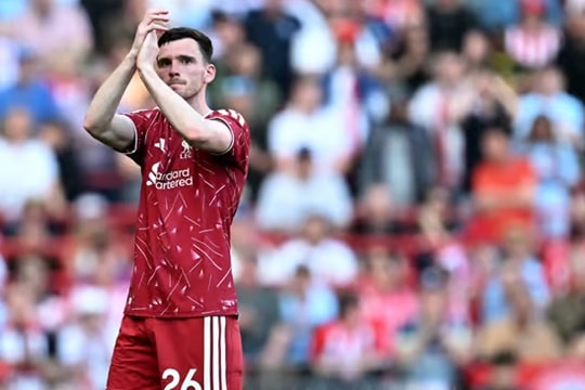 Juventus cạnh tranh Andy Robertson, Liverpool sẵn sàng chi đậm tìm người thay thế Salah