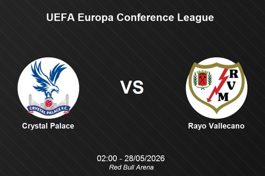 Nhận định Crystal Palace vs Rayo Vallecano - UEFA Europa Conference League: Điểm tựa Red Bull Arena