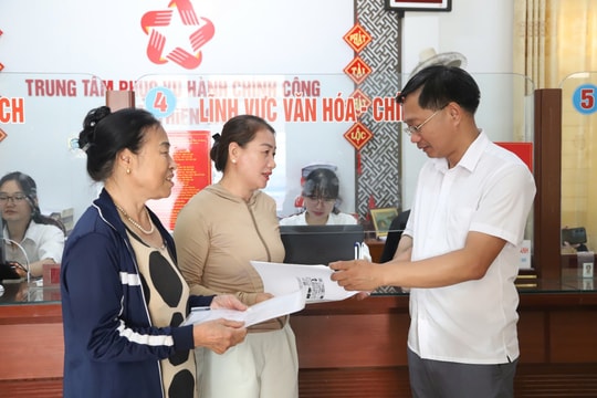 Quy trình "4 tại chỗ": Giải quyết thủ tục hành chính