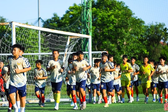 Chờ cầu thủ trẻ Hồng Lĩnh Hà Tĩnh tỏa sáng tại vòng loại U13 toàn quốc
