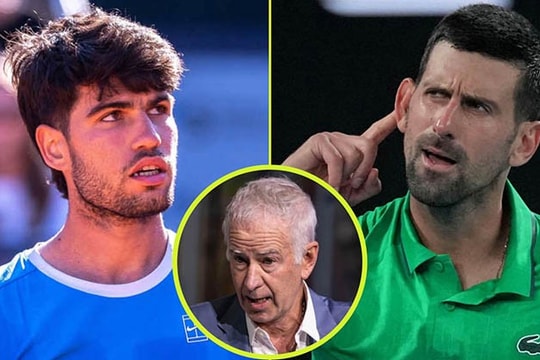 Huyền thoại John McEnroe đề xuất đổi luật Grand Slam để cứu Alcaraz và Djokovic