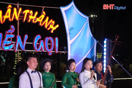 Không gian di sản giữa biển đêm Xuân Thành